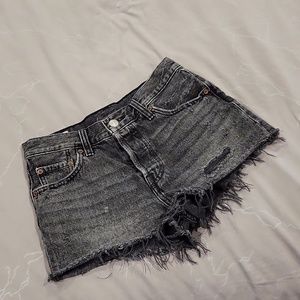 LEVI’S Women's 501 Original Denim Cutoff Shorts Size 25